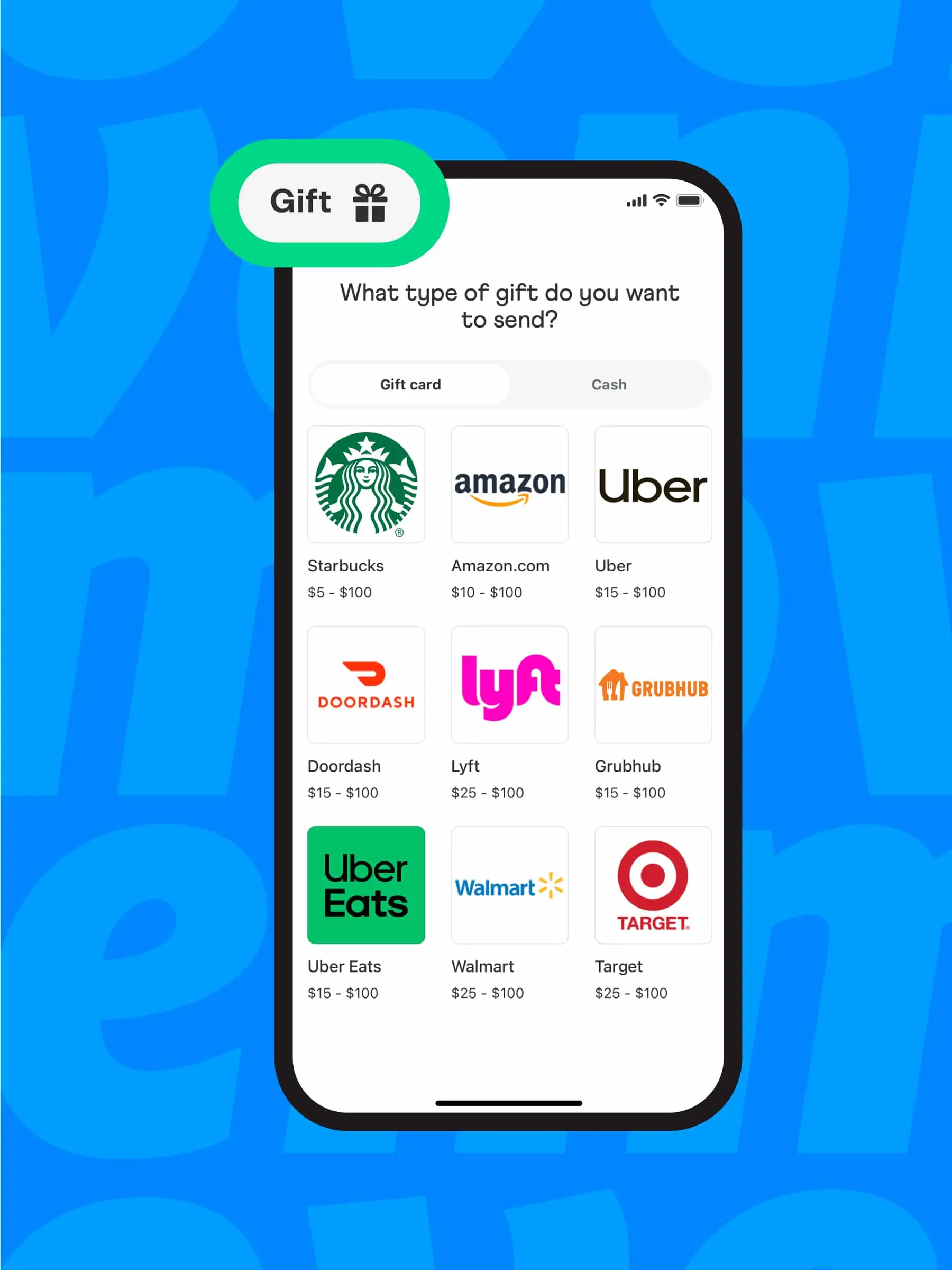 $5 Venmo or Starbucks Gift Card for $.50